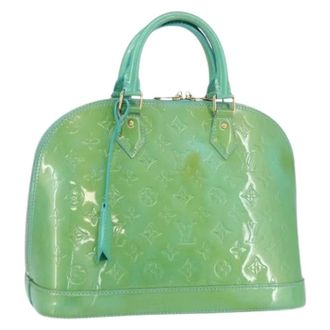 Louis Vuitton Pre-owned Handbags, female, Green, Size: ONE SIZE Pre-owned Alma PM Hand Bag
