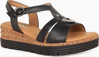 Gabor Womens Sadie Womens Sandal - Black - Size: 2.5