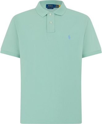 Polo Ralph Lauren Piqu&eacute; Katoenen Polo - Heren - Polos - Groen - XL - Katoen - Tops