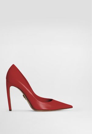 Dolce & Gabbana Polished Goatskin Pumps - Woman Red 40.5