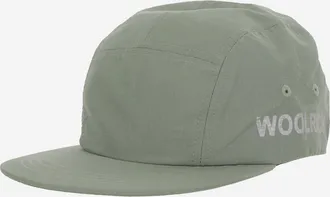 Woolrich Mens Cotton-Blend Baseball Cap Green Hat