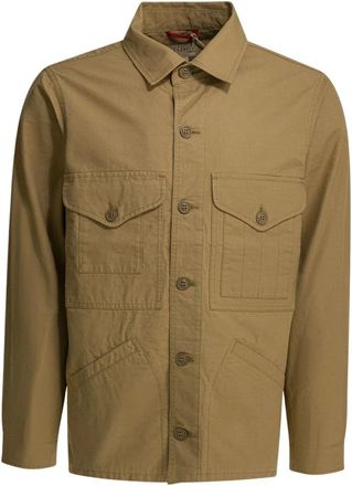 Manifattura Ceccarelli Heren, Jassen, Beige, Maat: 2XS Katoen