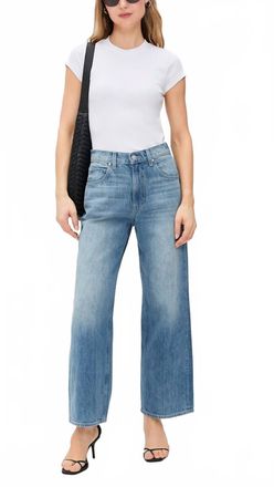 Paige Cameron Ankle Straight Jeans In Khristen Distressed