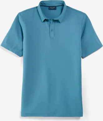 Cole Haan Mens Ashland Polo Shirt - Medium Blue Size Large