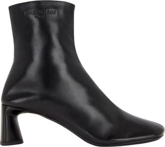 Balenciaga Duty Free Leather Boots, Brand Size 37 ( US Size 7 )