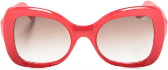 Lapima Isabel oversized-frame sunglasses - women - Acetate - 52 - Red