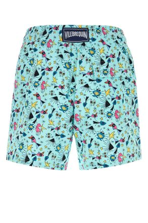 Palm Angels Swimming Shorts - Blue