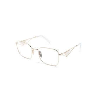 Prada Glasses, female, Yellow, Size: 55 MM Optical Frame