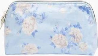 LoveShackFancy Small Travel Pouch In Whisper Blue