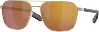 Costa 6S4003 Wader Polarized 400326 Mens Sunglasses Gold Size 58