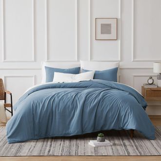Southshore Fine Linens Vilano Springs Duvet Cover Set in Coronet Blue at Nordstrom Rack, Size Twin/twin Xl