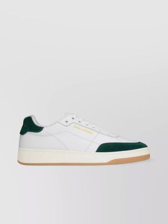 Saint Laurent leather low-top sneakers