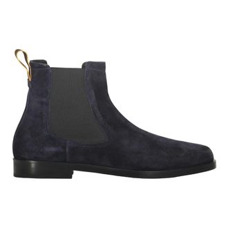 Moorer Chelsea Boots, male, Blue, Size: 9 1/2 US Borgoni Chelsea Boot