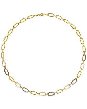 Le Vian Chocolate Diamonds 14K 1.62 Ct. Tw. Diamond Link Necklace