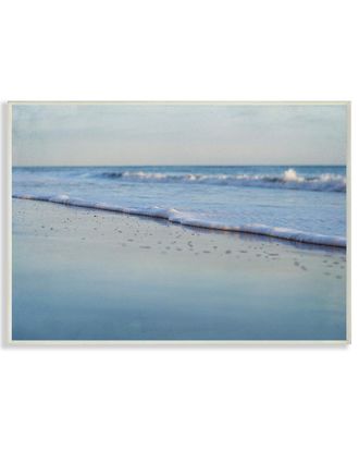 Stupell Industries Coastal Evening Beach Gentle Surf Photograph By Elizabeth Erquhart