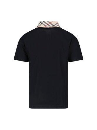 Burberry Mens T-Shirts And Polos Black Cotton