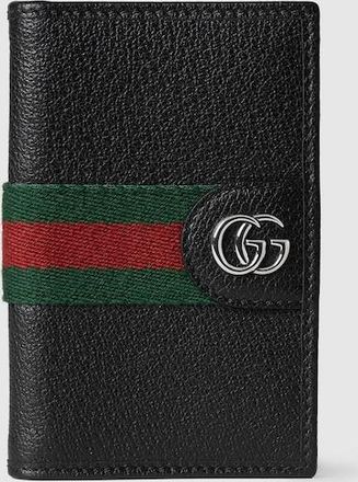 Gucci Ophidia Long Card Case, Black, Leather
