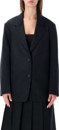 STUDIO NICHOLSON Two-Button Blazer with Notched Lapel