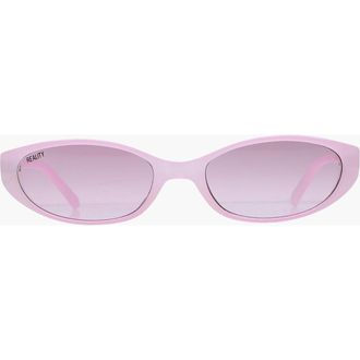 Reality Eyewear Velvet Kitten Sunglasses in Milky Pink Sorbet at Nordstrom