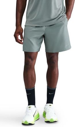 Nike Dri-FIT Challenger Athletic Shorts in Clay Green/Reflective Silver at Nordstrom, Size Xx-Large