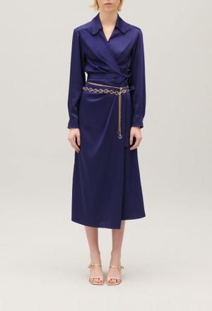 Claudie Pierlot Robe midi portefeuille