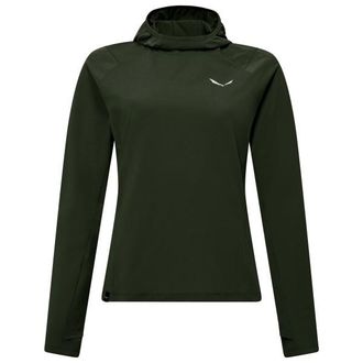 Salewa Puez Sun Hoodie Fleecepullover f&uuml;r Damen | oliv
