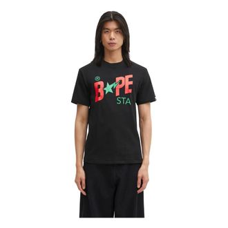 A Bathing Ape A Bathing Ape, Hombre, Camisetas, Negro, Talla: M