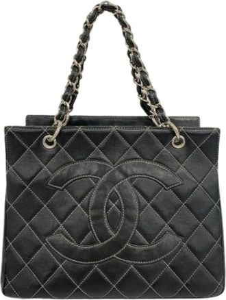 Chanel Pre-owned Shoulder Bags, female, Black, Size: ONE SIZE Pre-owned Vintage Shoulder Bag