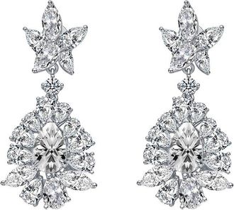 Rachel Glauber Cz Statement Earrings