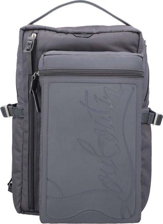 Christian Louboutin Grey Rubber Loubideal Small (Authentic Pre-Loved)