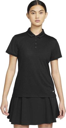 Nike Victory Dri-FIT golfpoloshirt voor dames (Zwart, Wit)