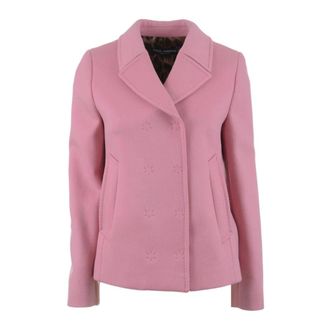 Dolce & Gabbana Chaqueta Elegante - Jackets - Mujer - Rosa - M