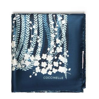 Coccinelle Silky Scarves, female, Multicolor, Size: ONE SIZE Silk Square Scarf