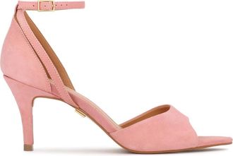Kazar Selan Sandalen - Dames - Sandalen met hakken - Roze - 38 EU - Leer - Schoenen
