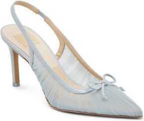 Dolce Vita Yela Slingback Pointed Toe Pump in Light Blue Tule at Nordstrom Rack, Size 9.5
