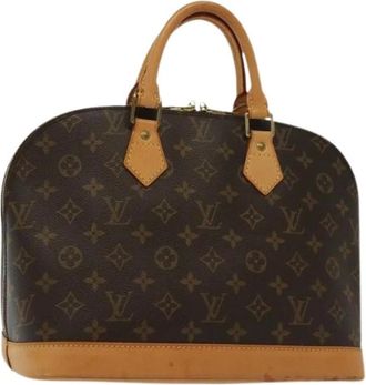 Louis Vuitton Pre-owned Handbags, female, Brown, Size: ONE SIZE Pre-owned Canvas handbags