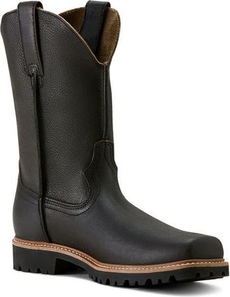 Ariat Stoney Creek Square Toe Western Boot in Black Mocha at Nordstrom, Size 11.5