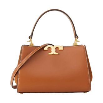 Tory Burch Tassen, Dames, Bruin, ONE Size, Leer, Mini Eleanor Satchel
