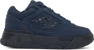 Amiri 94 Blue Leather Blend Sneakers