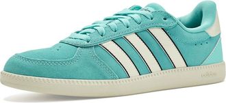 adidas Breaknet Sleek Womens Tennis Shoes Flash Aqua/Off White/Black : 5.5 B - Medium, Rubber
