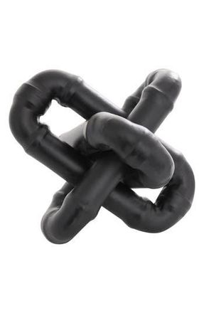 Uma Contemporary Chain Link Statue in Black at Nordstrom Rack