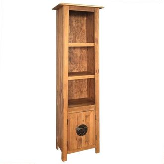vidaXL Freestanding Bathroom Cabinet Solid Pinewood 48x32x170 cm vidaXL
