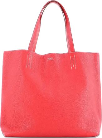 Herm&egrave;s Double Sens Clemence 45 tote bag - Rood