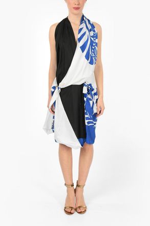Bottega Veneta Vestito Halterneck ZEBRA Drappeggiato Bottega Veneta