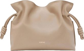 Loewe (WMNS) Loewe Medium Flamenco Clutch Sand A411FC1XD4-2150