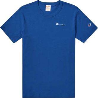 Champion T-shirts - Heren - T-shirts - Blauw - XL - Katoen - Tops