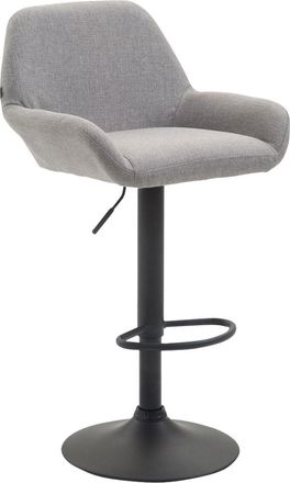 Clp Clp - Taburete De Bar Braga En Tela Gris Negro