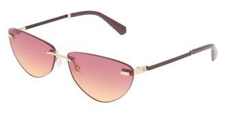 Calvin Klein Jeans CKJ25208S 727 Womens Sunglasses Gold Size 63