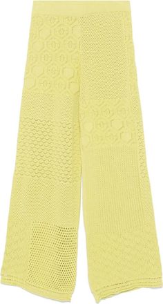 Akep Pantaloni con dettaglio cuciture - Verde