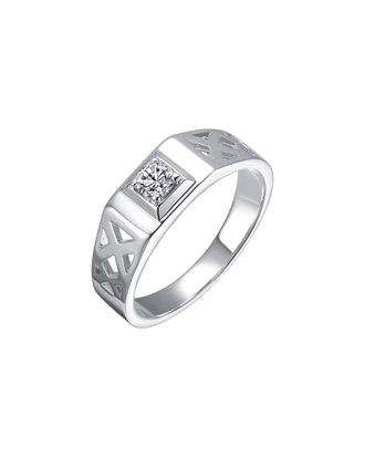Rachel Glauber Plated Cz Statement Ring